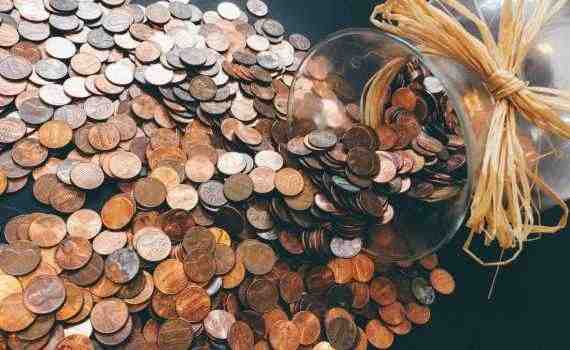 cash coins money pattern