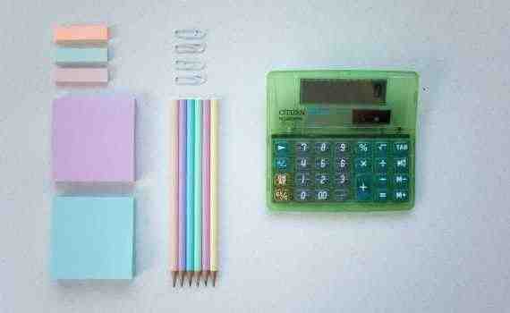 Writing Materials and a Calculator
